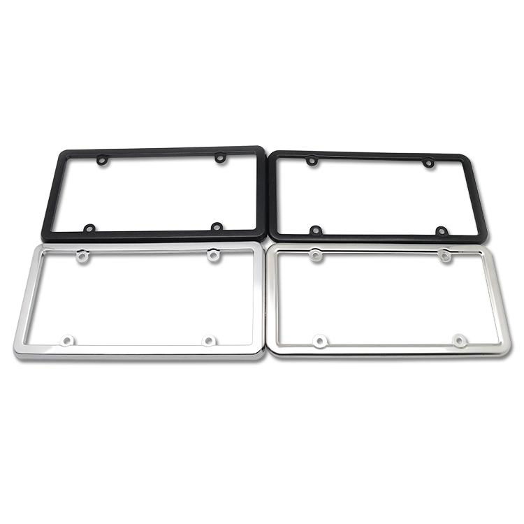 Plastic metal ul license plate frame     Ul plastic license plate frame   5