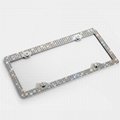 American license plate frame with drill   custom LOGO license plate frame