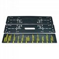 The gauge silica gel plate box   silicone License plate frame Supplier 