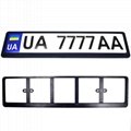 Embedded Russia European license plate frame  Russia License Plate Frame  