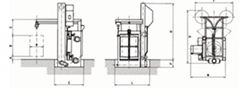 Hook Type Shot Blasting Machine