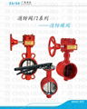 Fire Butterfly Valve Wafer Type Groove Type China Fujian Gunagbo Brand