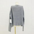 Hot selling V-Neck long sleeve soft knitted women's cardigan  3