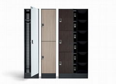 Digilock Celare Office Steel Locker Glass Phenolic Metal Style Electronic Locker