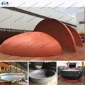 Aluminum Flat Bottom Boats Metal Spheres Dish Cap 2