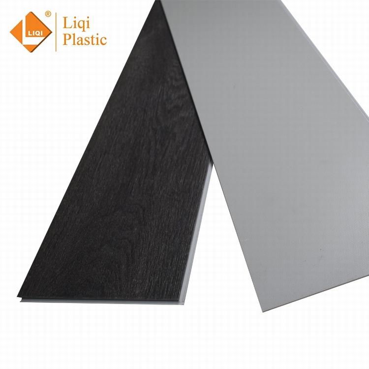 100% virgin material vinyl SPC stone plastic composites floor customized 5
