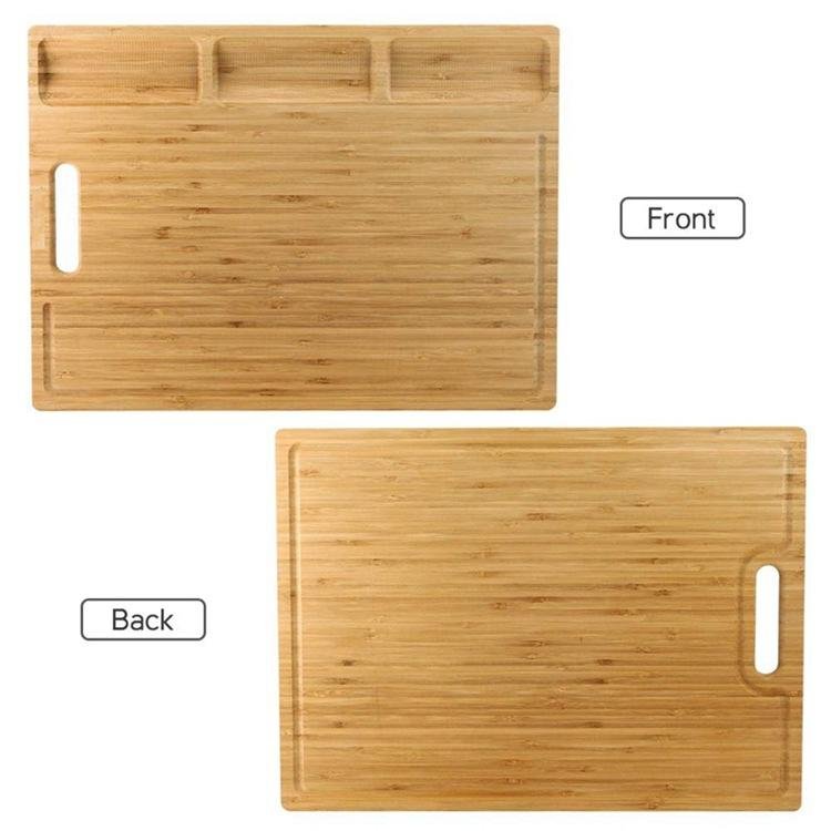 Bamboo Board with Cutlery Set 2