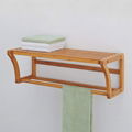 Bamboo Towel rack 1