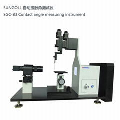 Contact angle tester