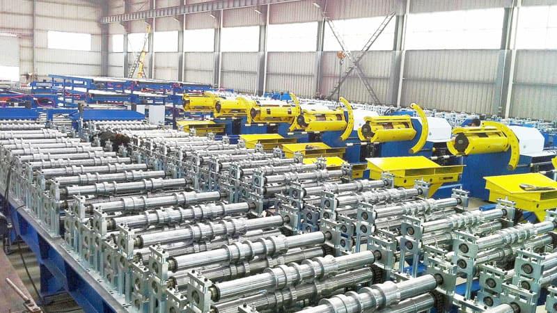 High Speed Double Deck Roll Forming Machine