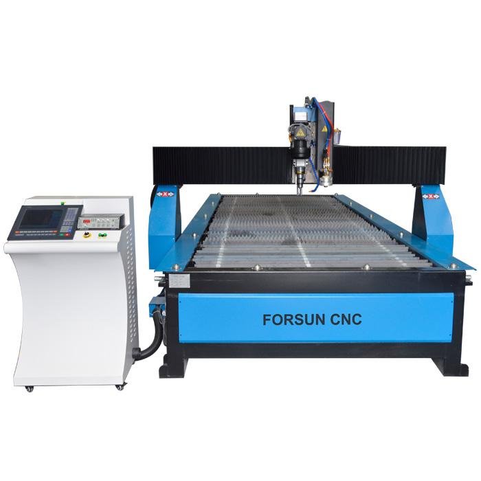 CNC Plasma Drilling & Cutting Machine with Flame Torch