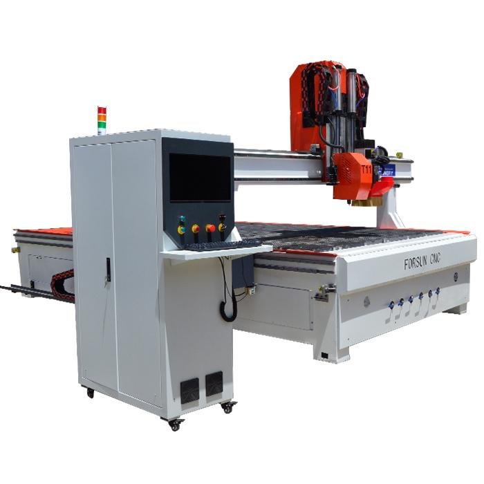 ATC CNC Oscillating Knife Cutting Router Machine with CCD Camera 3