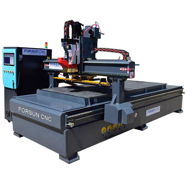 ATC CNC Wood Router Machine with Auto Unloading