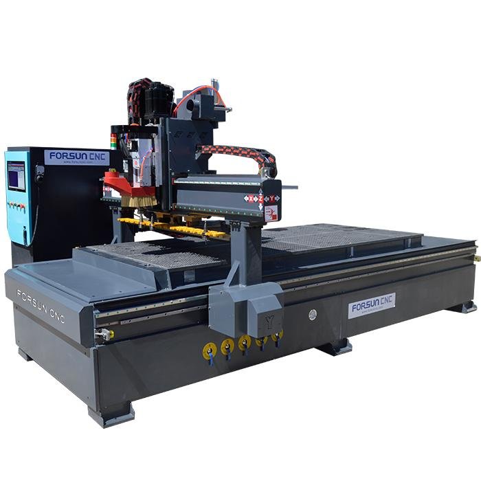 ATC CNC Wood Router Machine with Auto Unloading 2