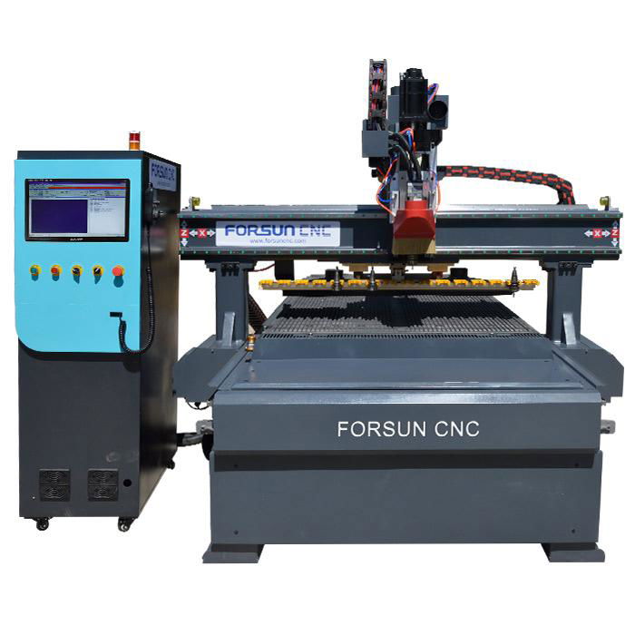 ATC CNC Wood Router Machine with Auto Unloading 4