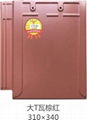 Heat & cold resistant ceramic roof flat tile  2