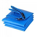 BLUE AND ORANGE TARPAULIN