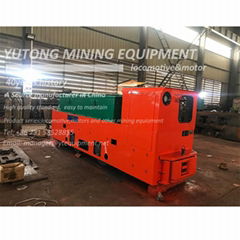 8 Ton Underground Explosion-Proof Electric Locomotive for Coal Mine