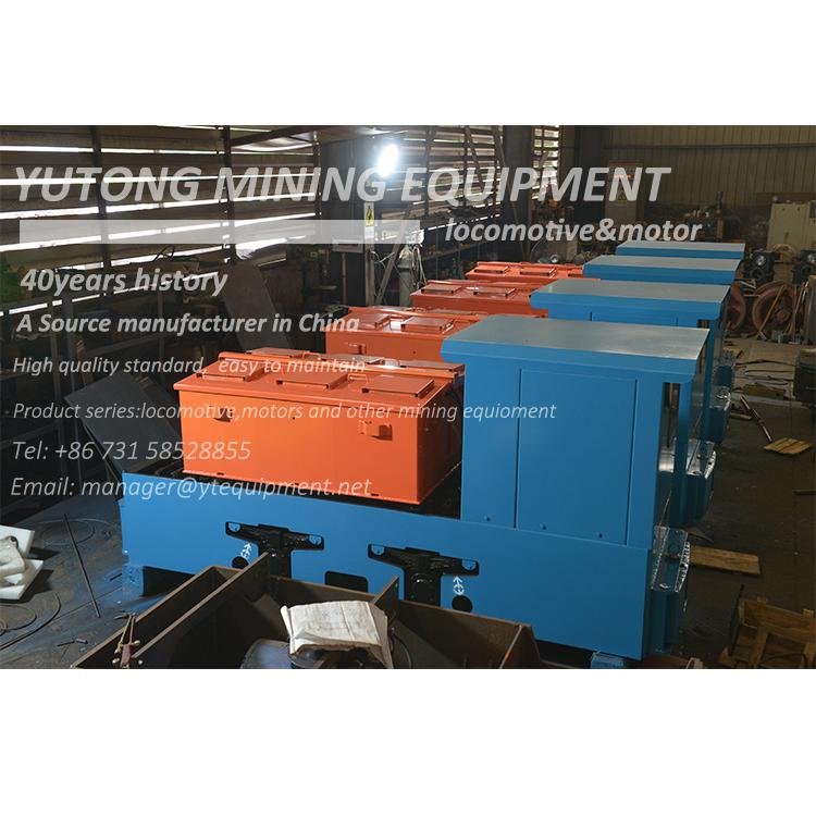 CTY6/6GB Explosion-Proof Battery Accumulator Electric Locomotive for Coal Mine 5