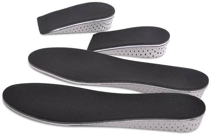 3 layers height increasing insoles with air cushion 6cm, height insole 4