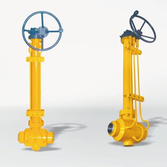DN50-500mm WCB Worm Gear Gas Fixed Ball Valve Welding Connection