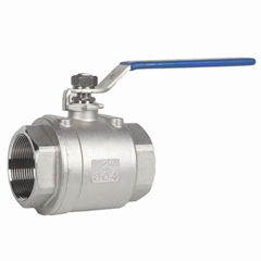 DN10-DN50 1000G Stainless Steel Thread Screw Ball Valve for Water Gas Oil