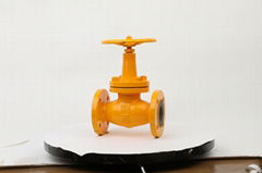 Russian Standard DN15-200mm WCB Handwheel Globe Valve