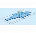 Factory Price Gymnastic Standard Parallel Horizontal Bars 3