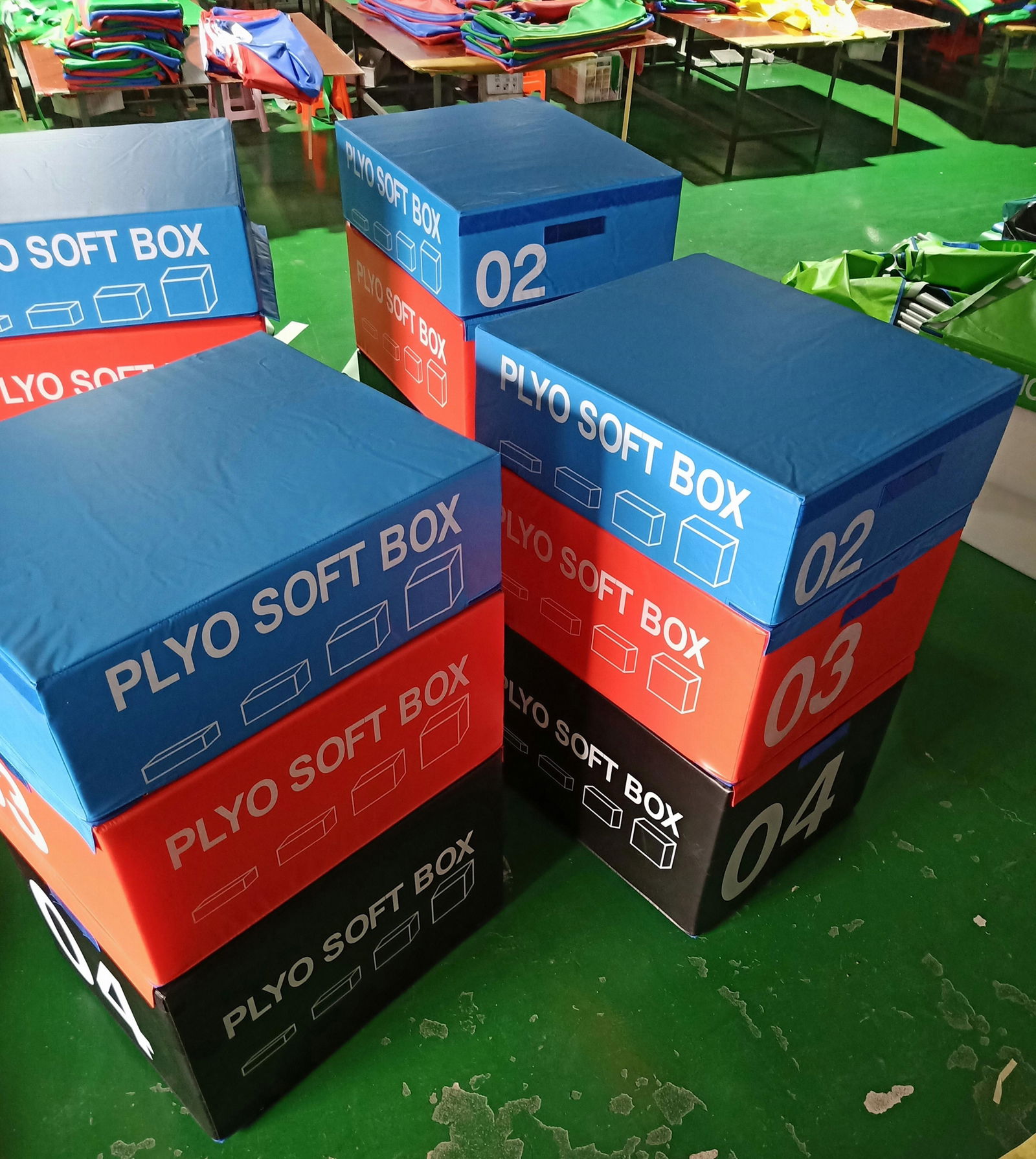High Quality Soft Foam Plyo Jump Box for Training 4