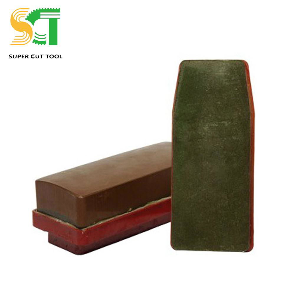 Resin polishing fickert and brick for stone slab grinding and polishing 3