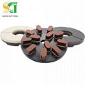 Metal bond diamond disc and resin grinding tools for granite stone slab