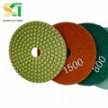 resin bond diamond polishing pad for stone edge polishing