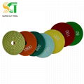 resin bond diamond polishing pad for stone edge polishing