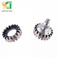 Diamond CNC profiling wheel and stubbing wheel for stone tile grinding