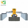 Bridge multi blade stone block cutting machine - granite blcok cutting machine