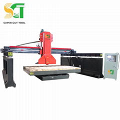 4/5 axis laser bridge saw machine for granite&marble&sandstone&limestone cutting