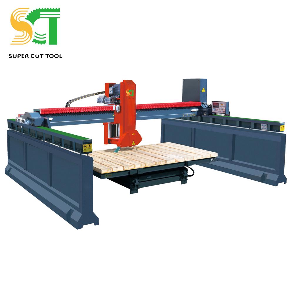 4/5 axis laser bridge saw machine for granite&marble&sandstone&limestone cutting 5