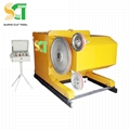 wire saw machine for stone quarrying and squaring 3