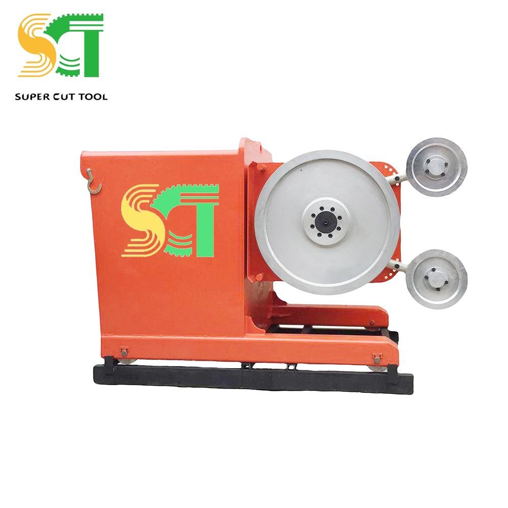 wire saw machine for stone quarrying and squaring 5