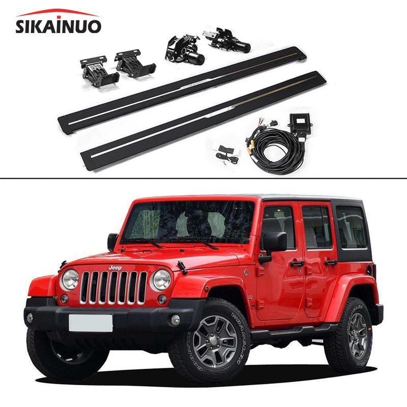 electric running board side steps for Jeep Compass Grand Cherokee Wrangler  - Sikainuo (China Manufacturer) - Other Auto Accessories - Car