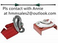 A clamp for snap tie in plywood forming accessories