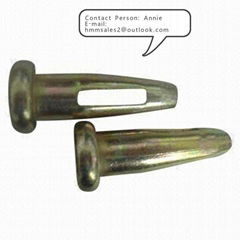 pin & wedge for aluminum form system