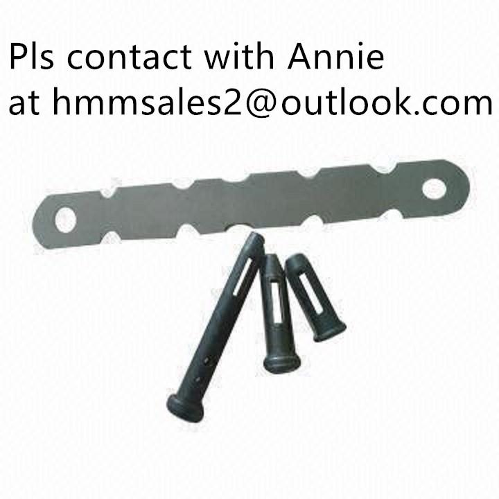 aluminum form wall ties used with pin & wedge in concrete building 2