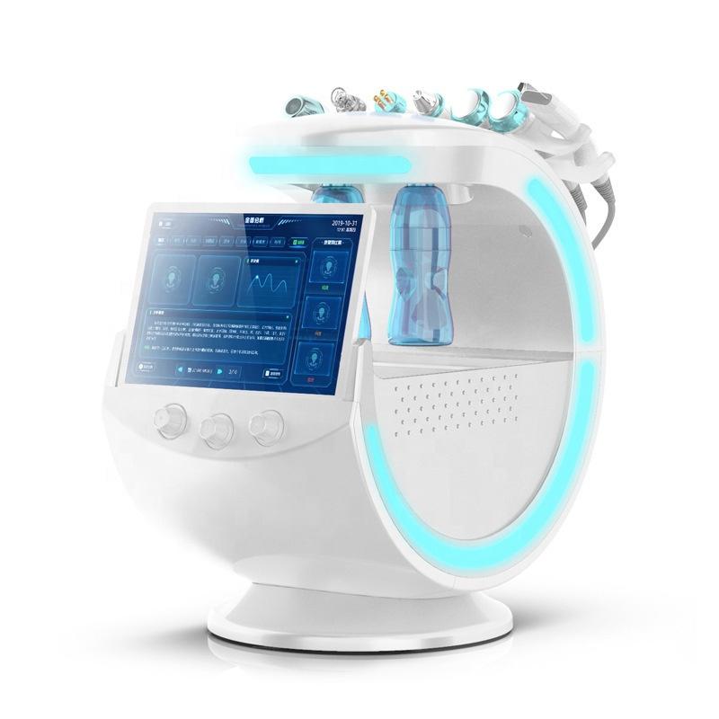 7 In 1 Smart Ice Blue H2O2 Hydra Oxygen Aqua Peel Hydro dermabrasion Machine