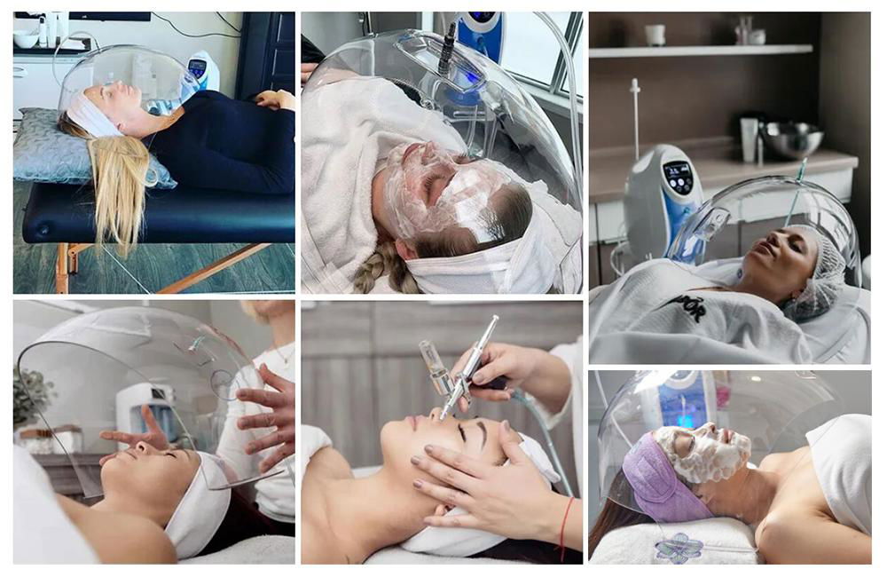 O2toDerm O2 To Derm Pure Oxygen O2derm Mask Dome Facial Therapy VaneyBeauty-com 3
