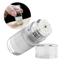 20 Pins Microneedling Derma Stamp With 5ml Ampoules Applicator