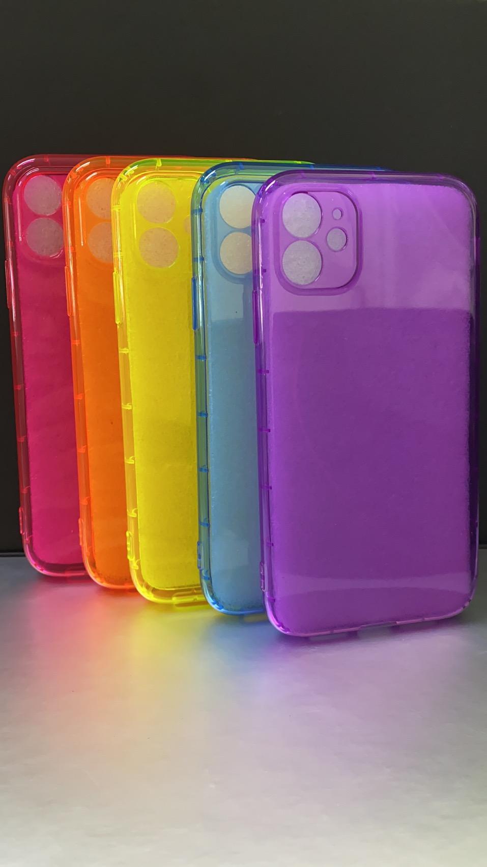 iPhone 12 case Mobile accessory fluorescence shine phone case