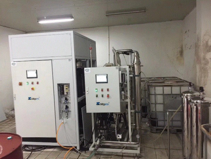 切削液廢水蒸餾濃縮處理設備 上海納本SP-QX400型濃縮率達90%以上 2