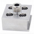 Custom Metal aluminum CNC machining rapid prototyping milling parts CNC  1