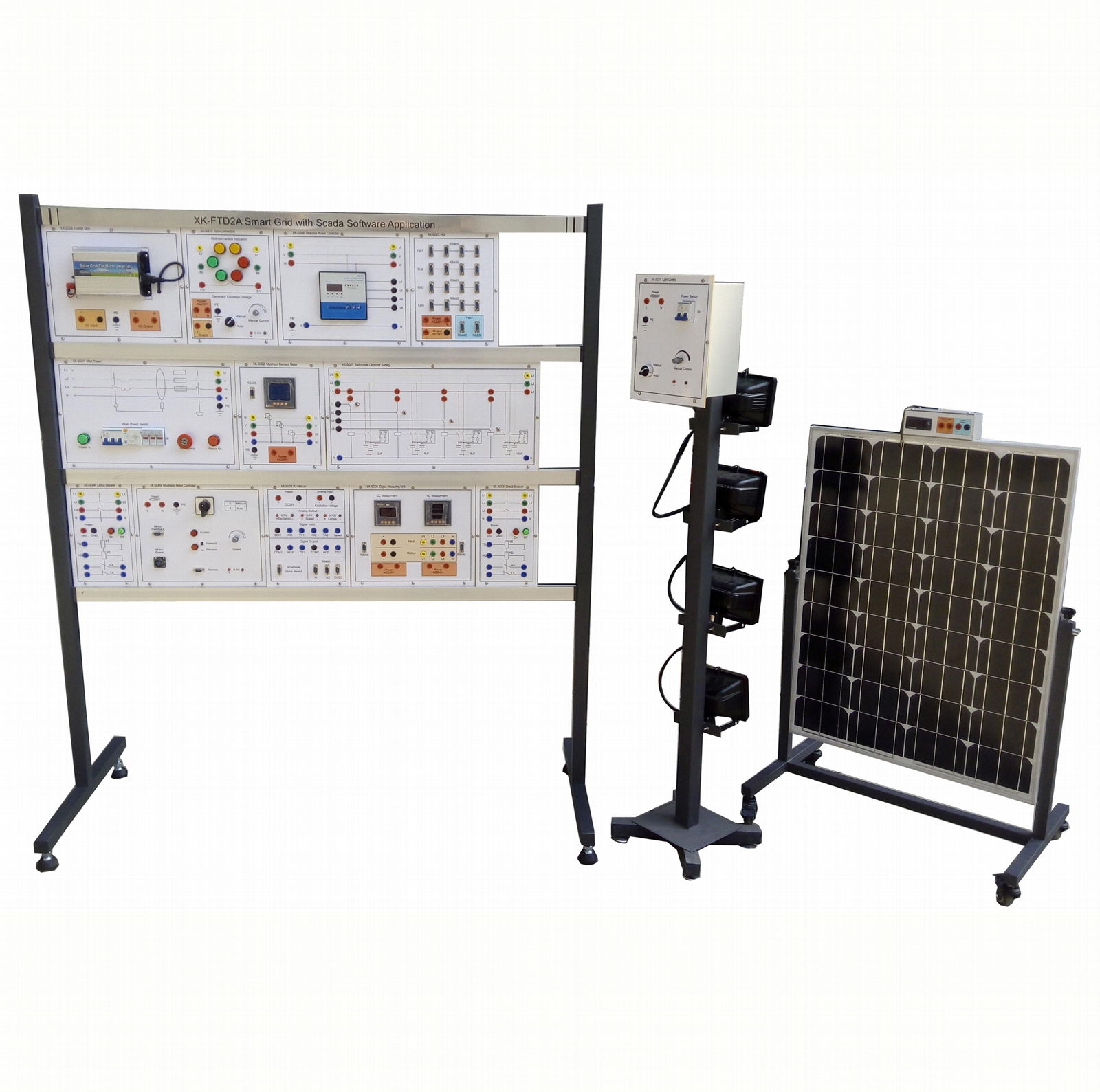 Renewable Energy Training Model On Grid Solar Power Generation Didactic System D